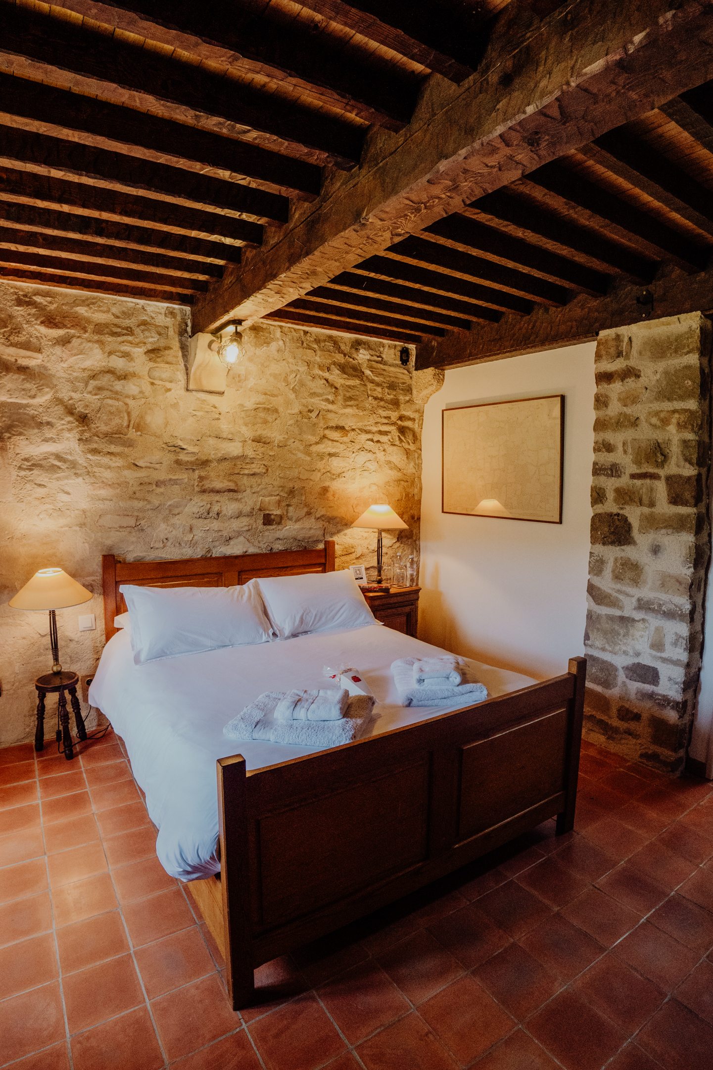Library Room in the historic tower of Ch&acirc;teau de Tournou