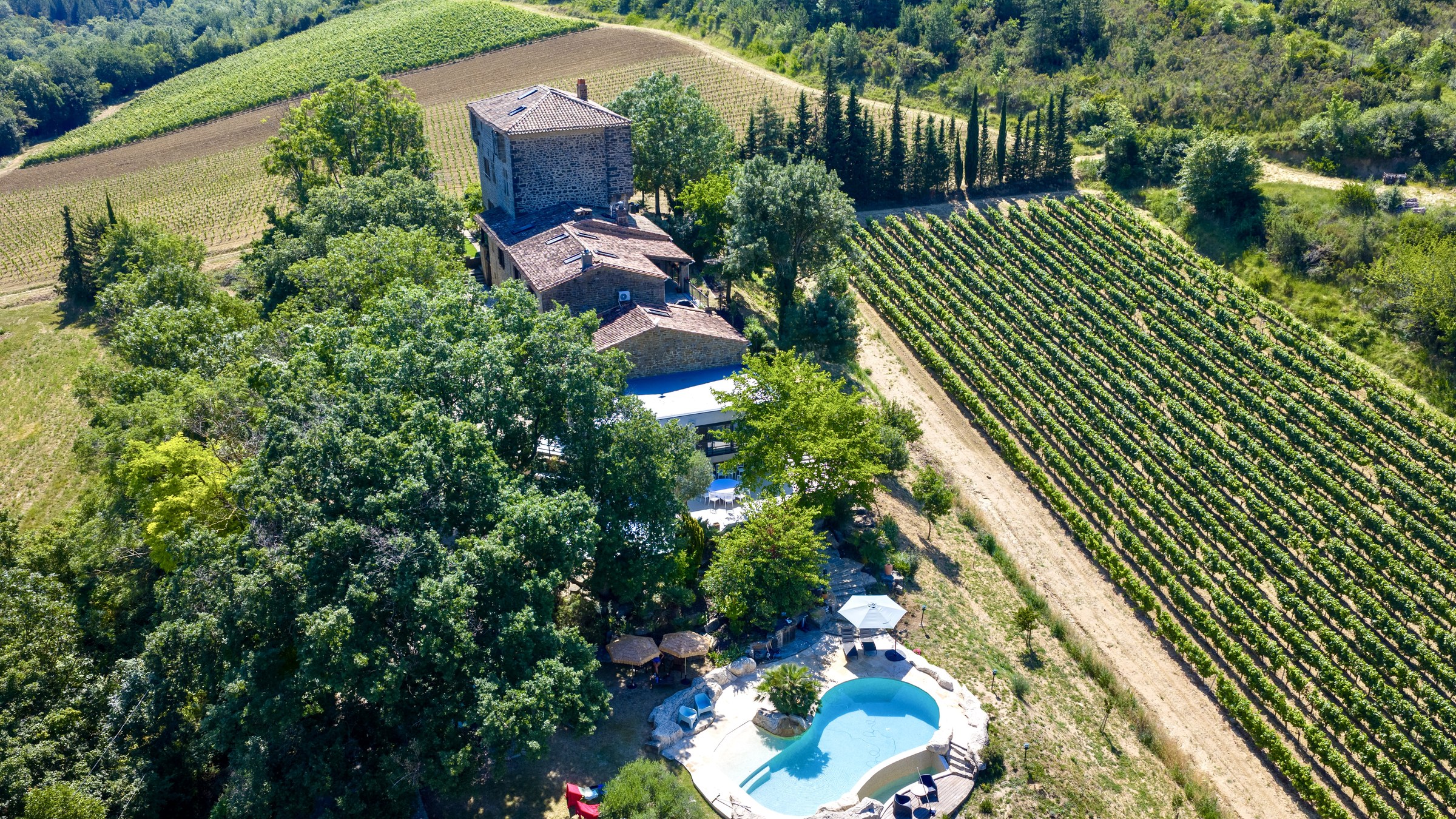 Château de Tournou near Carcassonne